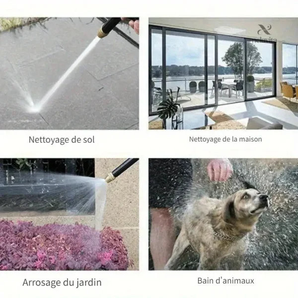 Buse de pulvérisation ajustable pour un jet optimal