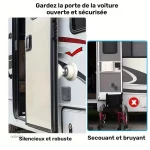Butée de porte robuste pour camping-car, améliore l'usage