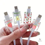 Câble de Charge USB Tressé Coloré pour iPhone et Android