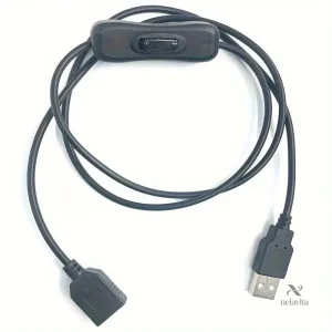 Rallonge d'alimentation USB avec fonction interrupteur