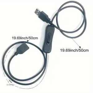 Interrupteur On/Off intégré pour une utilisation facile des gadgets