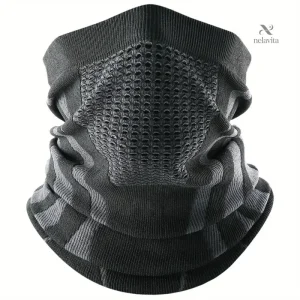 Cache-cou homme hiver respirant – Masque tour de cou sport et moto anti-froid