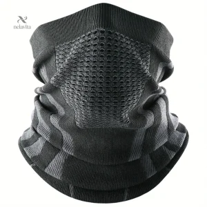 Cache-Cou Thermique Multifonction – Tour de Cou Hiver Respirant & Coupe-Vent, Masque Sport Outdoor Homme/Femme