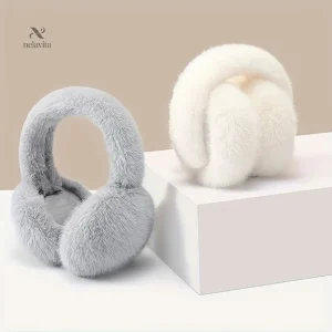 Cache-Oreilles Femme Hiver en Fausse Fourrure – Ultra Doux, Léger et Chaud, Coloris Élégant