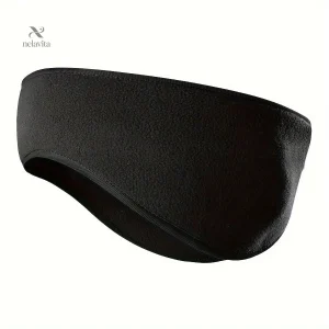 Cache-Oreilles Femme Sport Hiver – Bandeau Thermique en Polaire pour Course, Vélo ou Ski