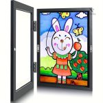 Cadre A4 ludique pour posters d'enfants