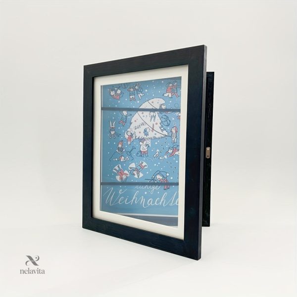 Cadre A4 joyeux pour affichage d'illustrations