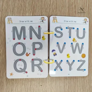 Cahier d'activités éducatif pour bébé - apprentissage ludique