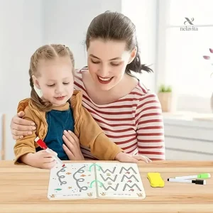 Cahier effaçable pour apprendre l'écriture des enfants