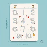 Livre d'activités réutilisable avec lettres et tracés ludiques