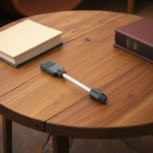 Caméra de surveillance compacte avec flexibilité