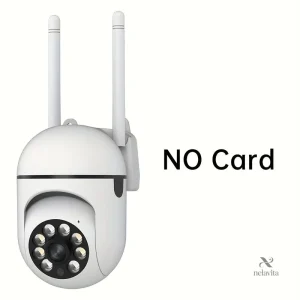 Caméra de surveillance Wi-Fi extérieure HD 2MP – Vision nocturne couleur et infrarouge, détection de mouvement, audio bidirectionnel