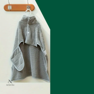 Cape Serviette en Microfibre pour Chiens et Chats – Séchage Rapide avec Boutons et Col Ajustable