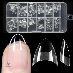 Capsules Transparentes pour French Manucure - Faux Ongles