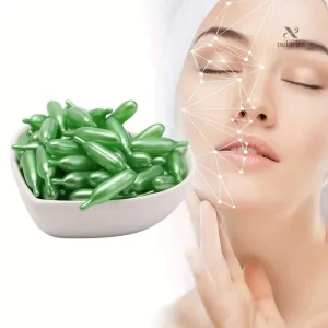 Capsules Sérum Anti-Âge à l’Extrait Végétal – Soin Concentré pour Hydratation et Éclat du Visage