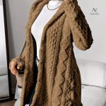 Manteau à capuche chaud et stylé