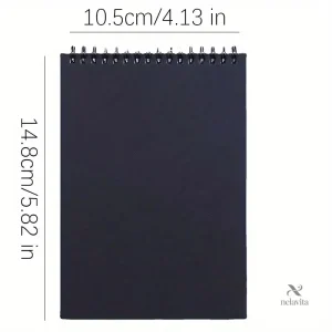 Carnet de dessin A4 à spirale – Papier blanc épais pour croquis, peinture et art créatif