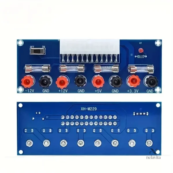 carte-d-alimentation-atx-vers-banc-d-essai-module-adaptat-be415y-1 Carte d'alimentation ATX vers banc d'essai avec bornes de sortie