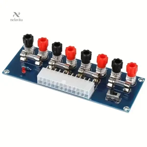 Carte d'essai PSU avec bornes et protections pour alimentation