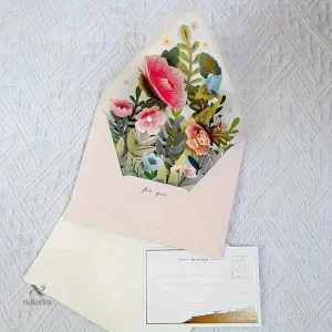 Design unique de carte pop-up pour célébrations spéciales