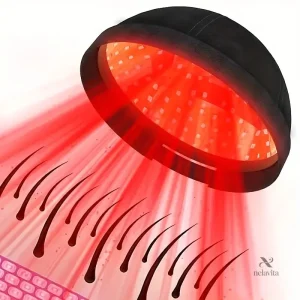 Casque LED de thérapie capillaire pour stimulation de la pousse