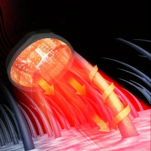 Lumière rouge anti-chute pour soins des cheveux et cuir chevelu