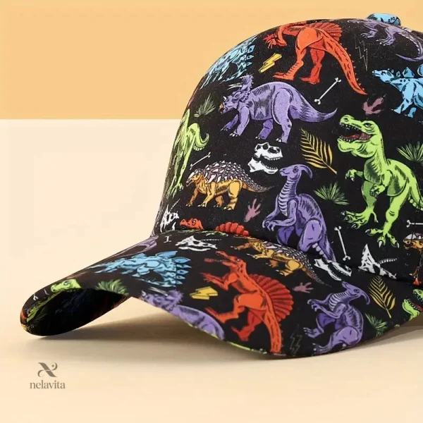 casquette-enfant-dinosaure-coloree-chapeaux-et-casquettes-phrj3c-1 Casquette enfant dinosaure colorée pour l'été