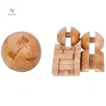 Casse-tête 3D en bois, activité ludique pour tous