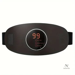 Ceinture Électrostimulation Abdominale – Massage Intelligent EMS avec Écran LED et 99 Niveaux d’Intensité