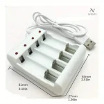 Accessoire pratique : Chargeur de Piles Rechargeables AA