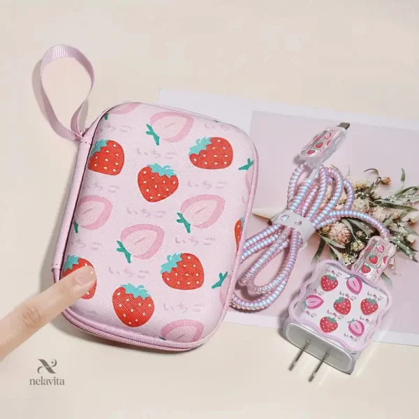 Design mignon et coloré pour un chargeur tendance