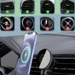 Indicateur LED sur chargeur sans fil voiture