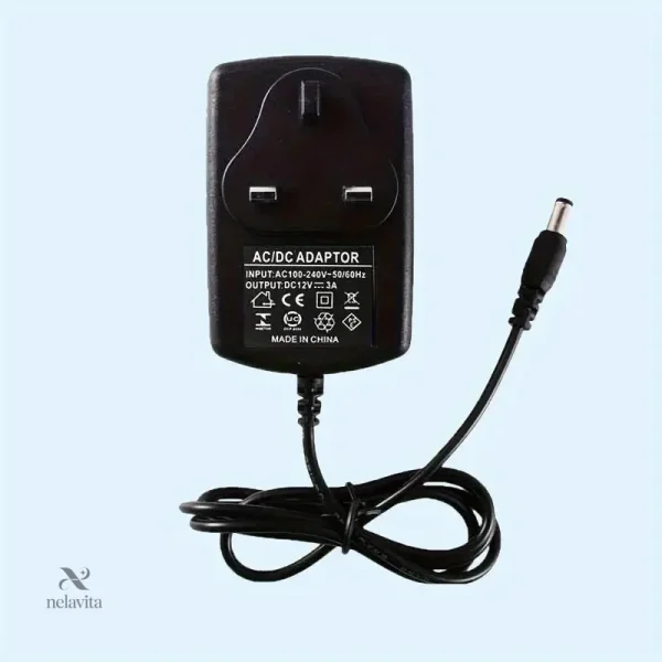 Alimentation secteur DC 12V 2A, idéal pour appareils électroniques