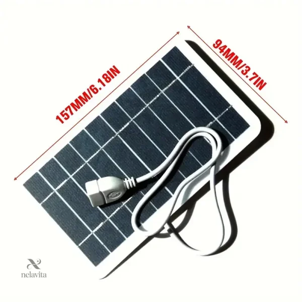 chargeur-solaire-portable-usb-energie-ecologique-pour-sma-mnkkje-1 Chargeur Solaire Portable USB pour Smartphone en voyage