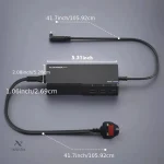 Chargeur Universel 90W avec 15 embouts adaptateurs