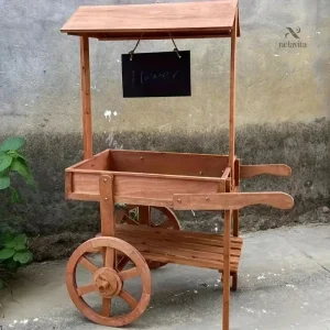 Accessoire de jardin en bois pour plantes et fleurs