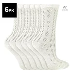 Chaussettes blanches en dentelle pour occasions spéciales
