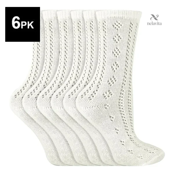 Chaussettes blanches en dentelle pour occasions spéciales