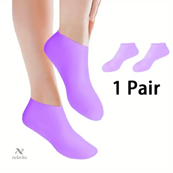 Soin des pieds : chaussettes pour talons et hydration efficace