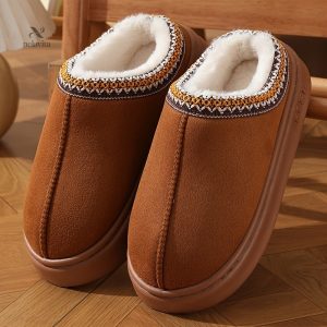 Chaussons femme - Confort & Chaleur avec semelle antidérapante