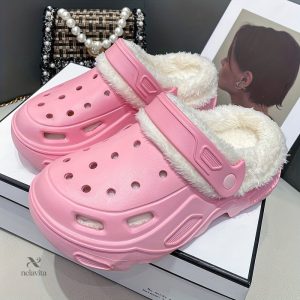 Sabot confortables femme - Doublure en peluche