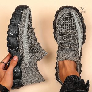 Chaussures de course à lacets antidérapantes - Confortables pour hommes