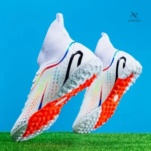 Chaussures de football homme crampons turf – Chaussures sport légères et respirantes pour terrain synthétique