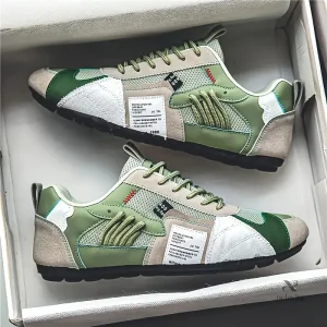 Chaussures de sport homme multicolores – Sneakers tendance respirantes et confortables pour plein air