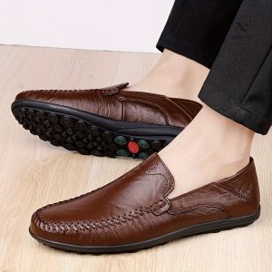 Chaussures Décontractées d'Affaires pour Hommes  - Dessus en Cuir
