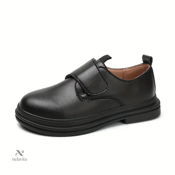chaussures-garcon-noires-a-scratch-mocassins-elegants-san-ghvez1-1 Chaussures garçon noires à scratch élégantes pour école