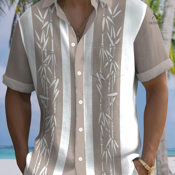 chemise-a-imprime-bambou-et-contraste-de-couleurs-avec-bo-v37g9b-1