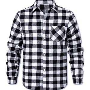 Chemise à Manches Courtes en Coton pour Homme