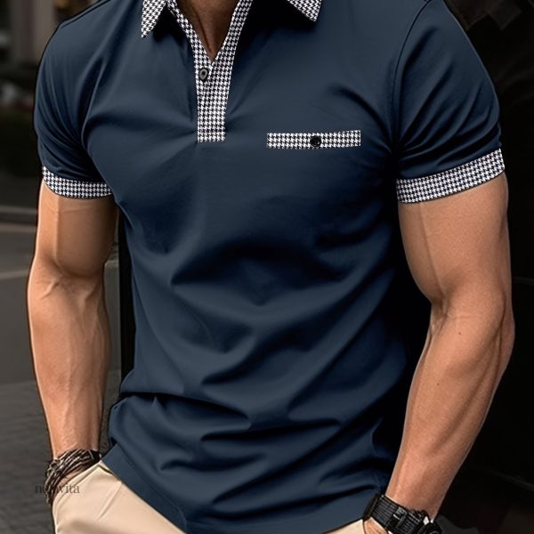chemise-a-manches-courtes-homme-polo-a-col-motifs-pied-de-vbq460-1