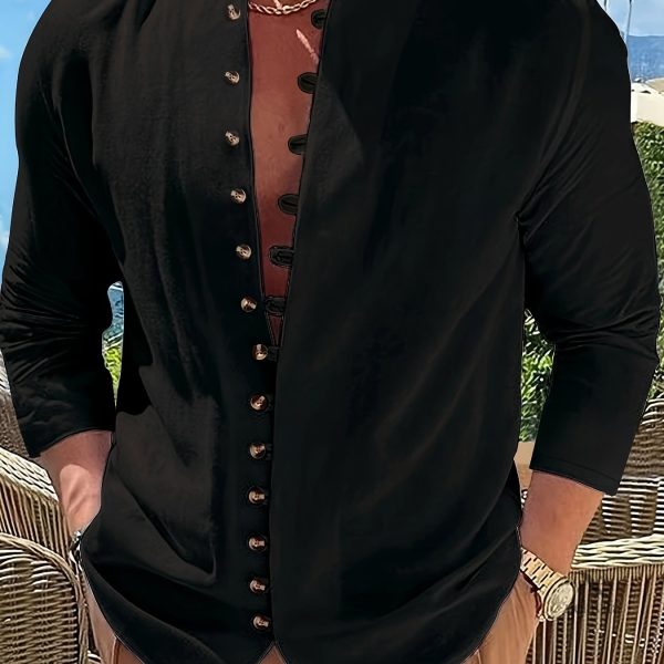 chemise-decontractee-en-coton-melange-coupe-detendue-a-ma-81oomz-1